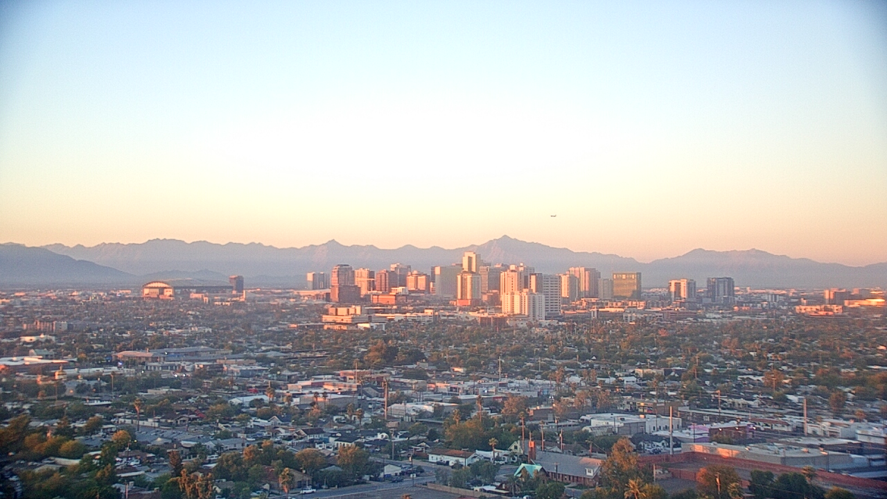 Thumbnail for current weather camera view from Phoenix Children`s Hospital in Phoenix, Arizona