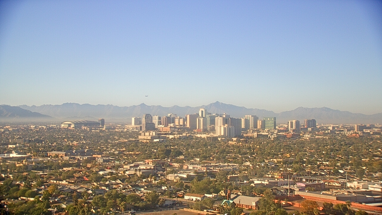Thumbnail for current weather camera view from Phoenix Children`s Hospital in Phoenix, Arizona