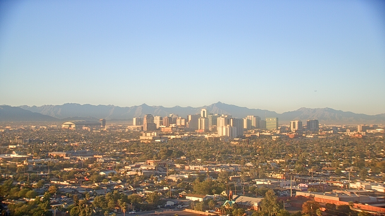 Thumbnail for current weather camera view from Phoenix Children`s Hospital in Phoenix, Arizona