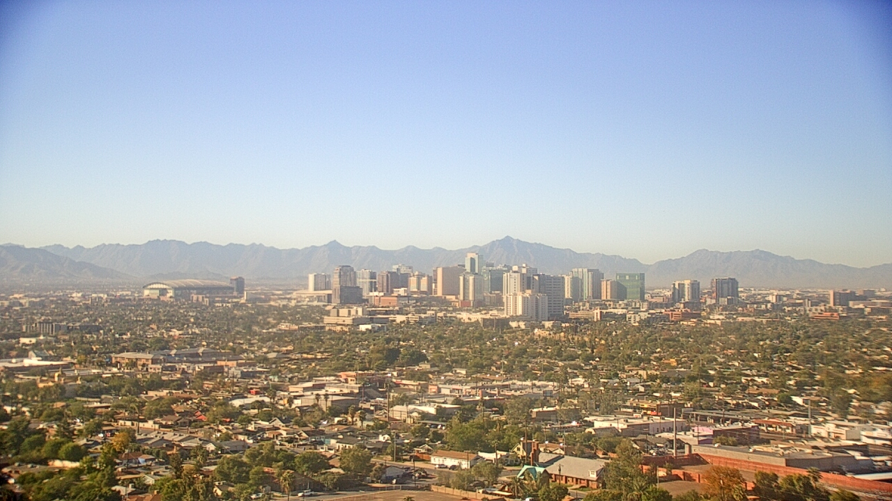 Thumbnail for current weather camera view from Phoenix Children`s Hospital in Phoenix, Arizona