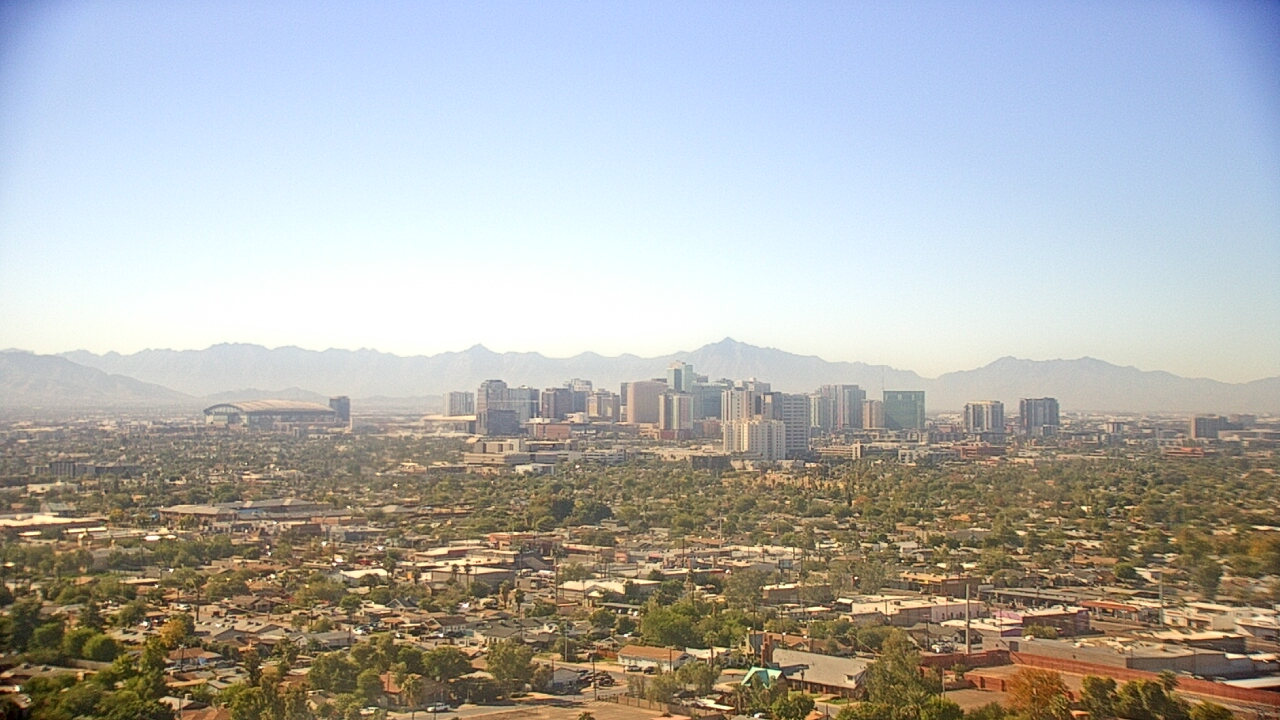 Thumbnail for current weather camera view from Phoenix Children`s Hospital in Phoenix, Arizona