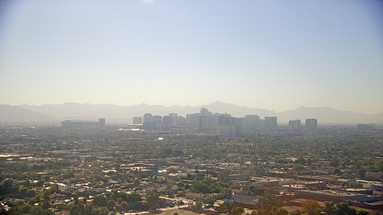 Thumbnail for current weather camera view from Phoenix Children`s Hospital in Phoenix, Arizona