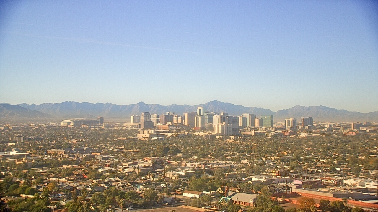 Thumbnail for current weather camera view from Phoenix Children`s Hospital in Phoenix, Arizona