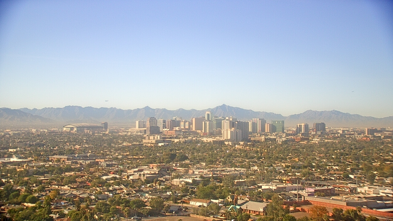 Thumbnail for current weather camera view from Phoenix Children`s Hospital in Phoenix, Arizona
