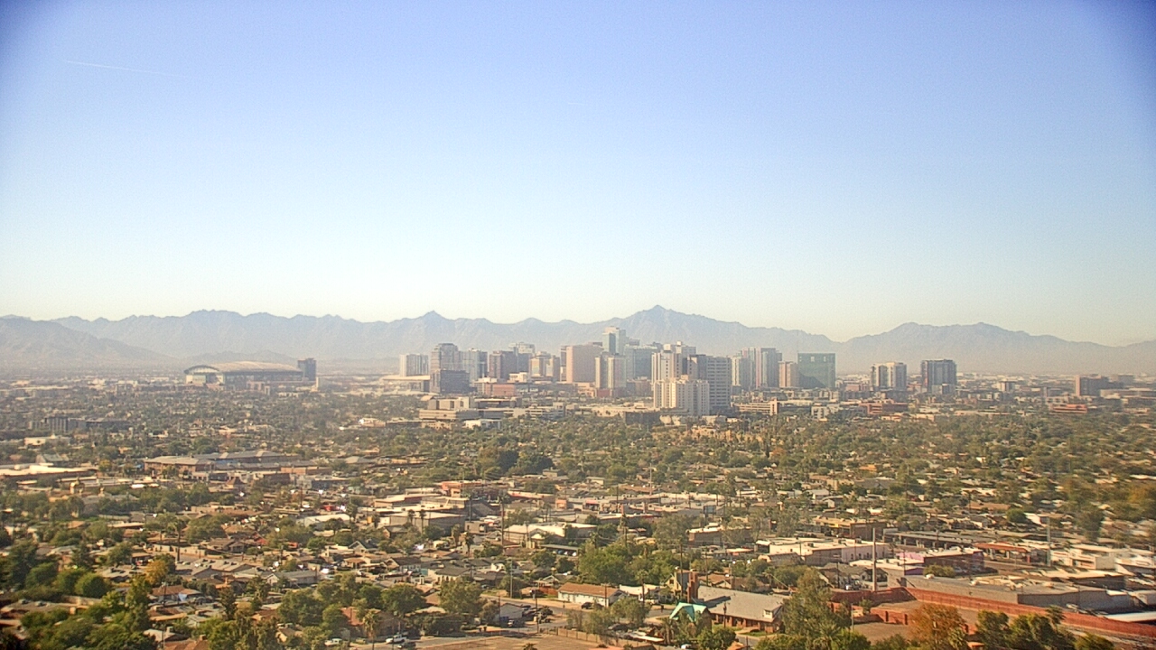 Thumbnail for current weather camera view from Phoenix Children`s Hospital in Phoenix, Arizona
