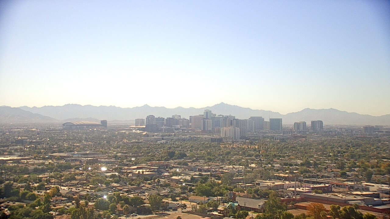 Thumbnail for current weather camera view from Phoenix Children`s Hospital in Phoenix, Arizona