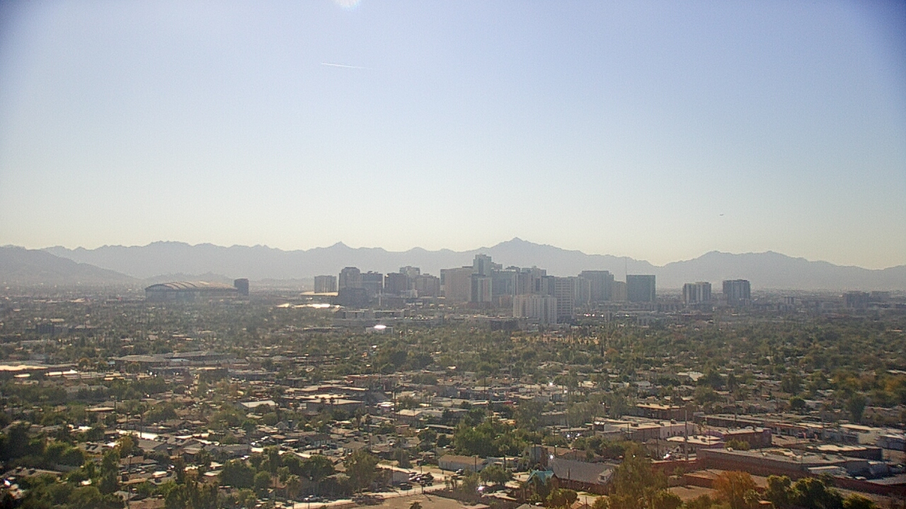 Thumbnail for current weather camera view from Phoenix Children`s Hospital in Phoenix, Arizona