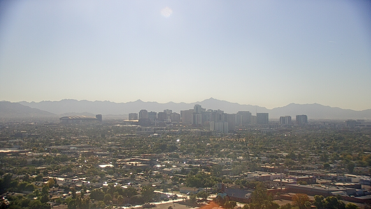 Thumbnail for current weather camera view from Phoenix Children`s Hospital in Phoenix, Arizona