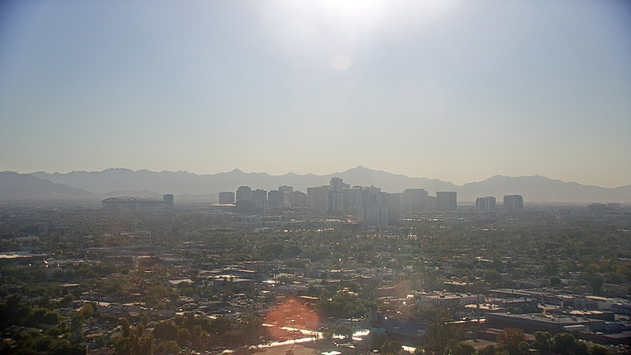 Thumbnail for current weather camera view from Phoenix Children`s Hospital in Phoenix, Arizona