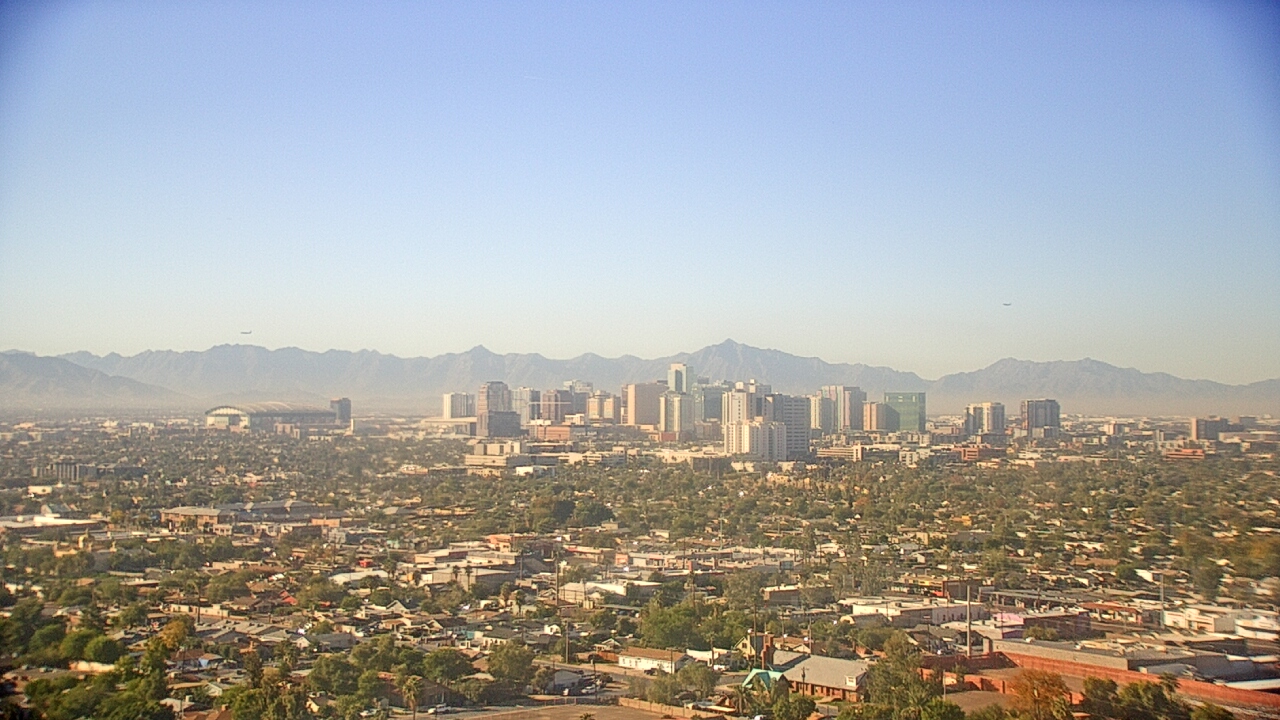 Thumbnail for current weather camera view from Phoenix Children`s Hospital in Phoenix, Arizona