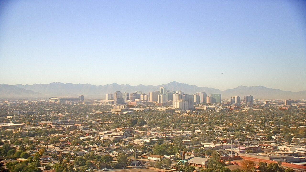 Thumbnail for current weather camera view from Phoenix Children`s Hospital in Phoenix, Arizona