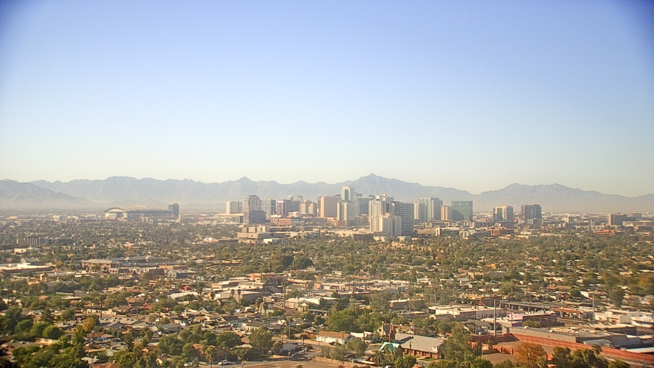 Thumbnail for current weather camera view from Phoenix Children`s Hospital in Phoenix, Arizona