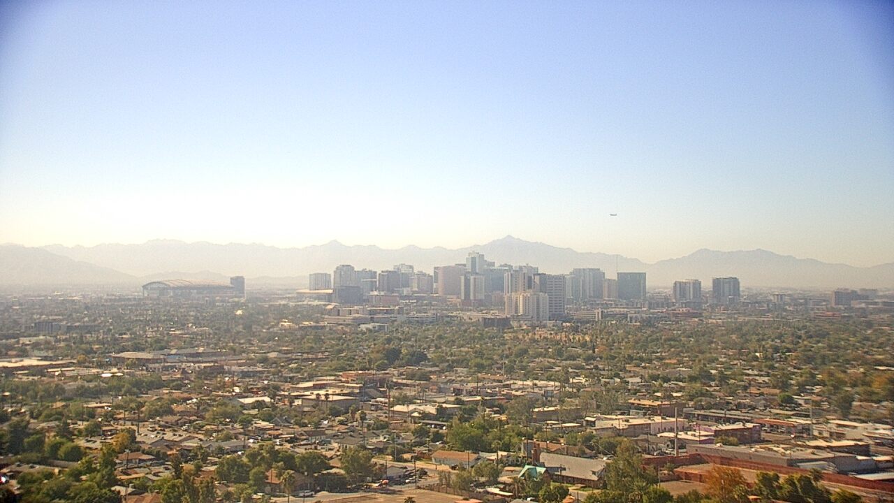 Thumbnail for current weather camera view from Phoenix Children`s Hospital in Phoenix, Arizona