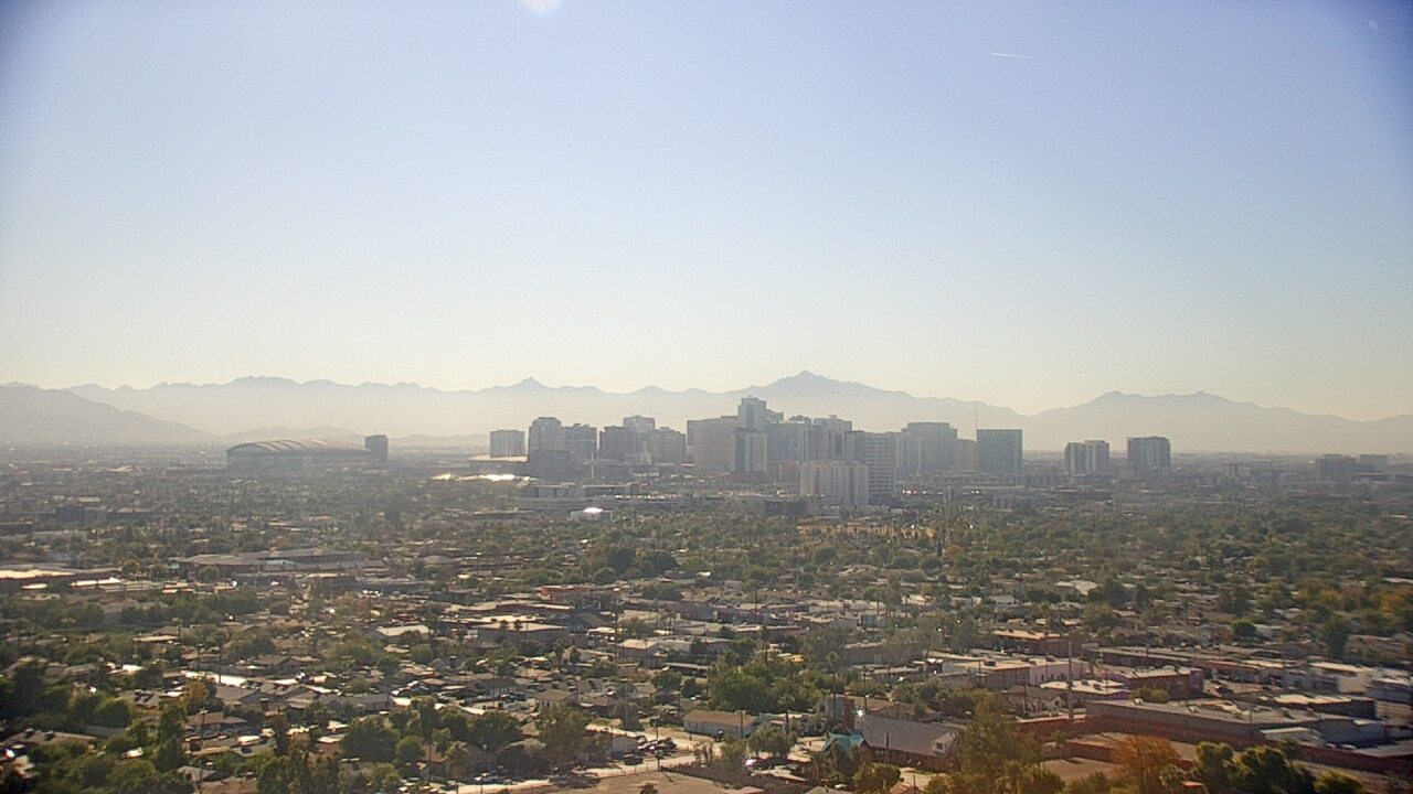 Thumbnail for current weather camera view from Phoenix Children`s Hospital in Phoenix, Arizona