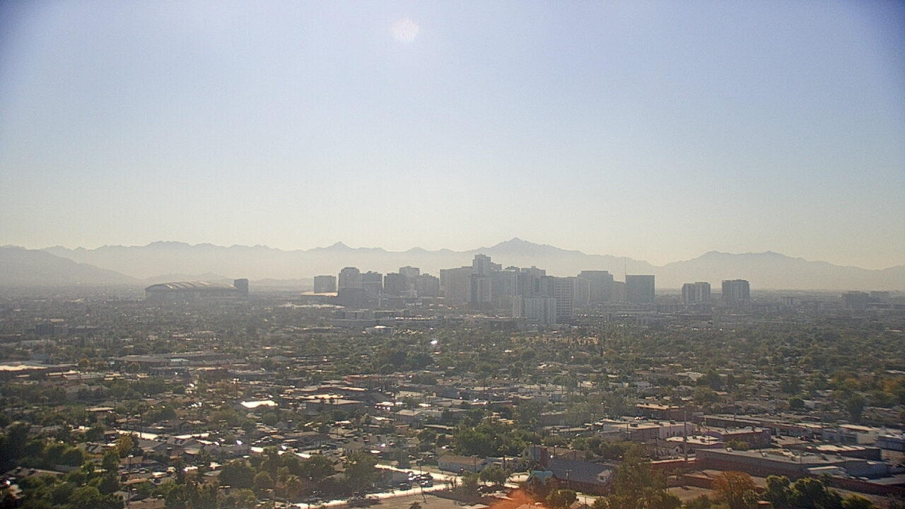 Thumbnail for current weather camera view from Phoenix Children`s Hospital in Phoenix, Arizona