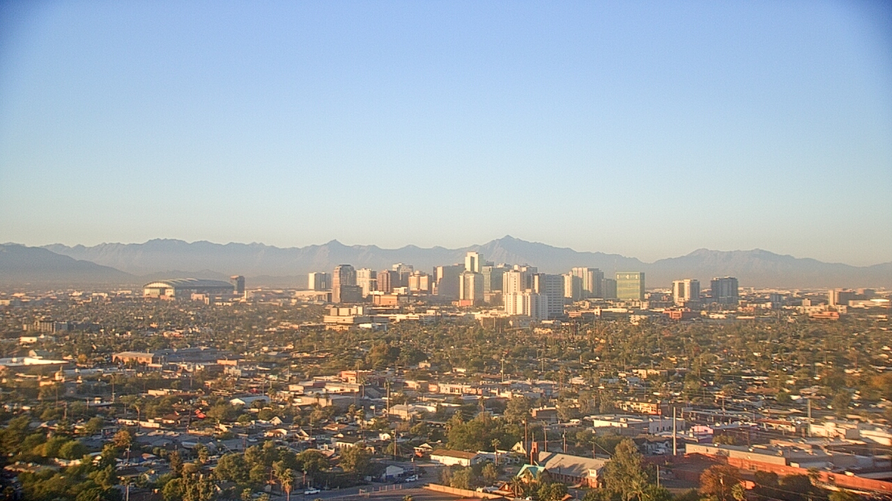 Thumbnail for current weather camera view from Phoenix Children`s Hospital in Phoenix, Arizona