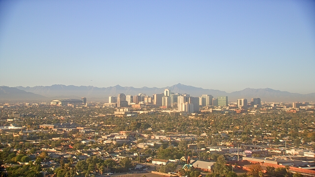Thumbnail for current weather camera view from Phoenix Children`s Hospital in Phoenix, Arizona