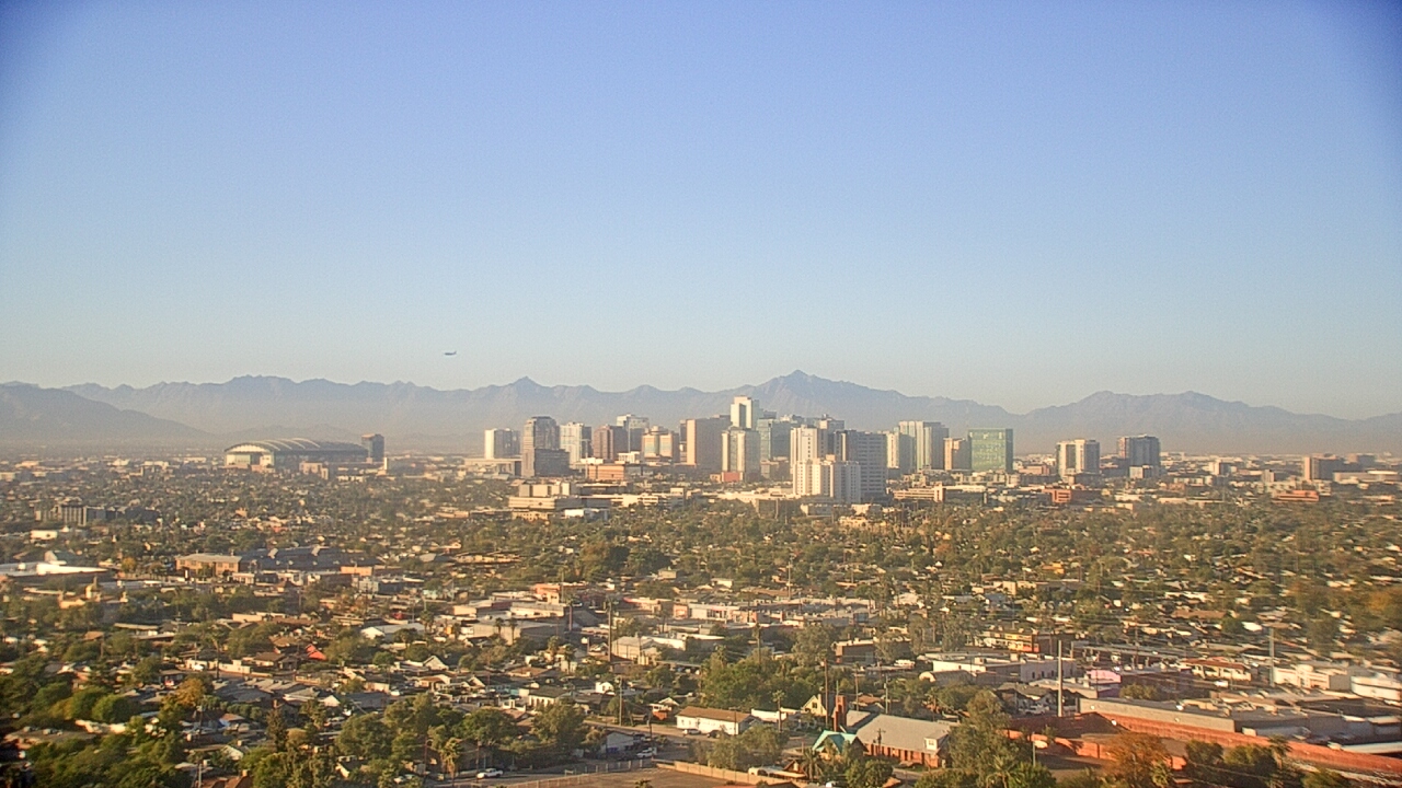 Thumbnail for current weather camera view from Phoenix Children`s Hospital in Phoenix, Arizona