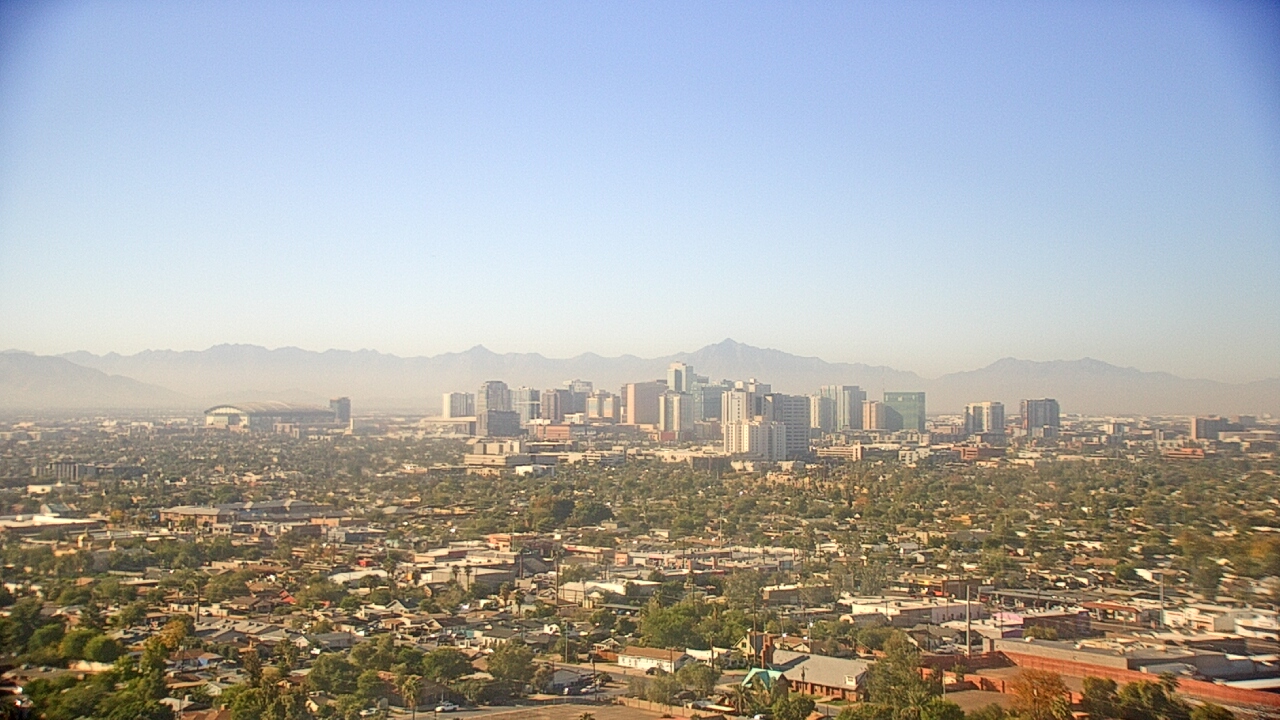 Thumbnail for current weather camera view from Phoenix Children`s Hospital in Phoenix, Arizona