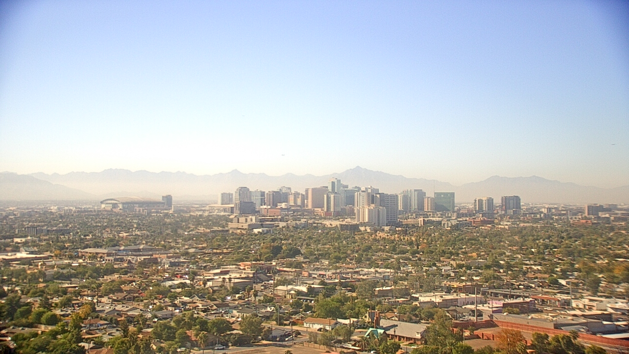 Thumbnail for current weather camera view from Phoenix Children`s Hospital in Phoenix, Arizona
