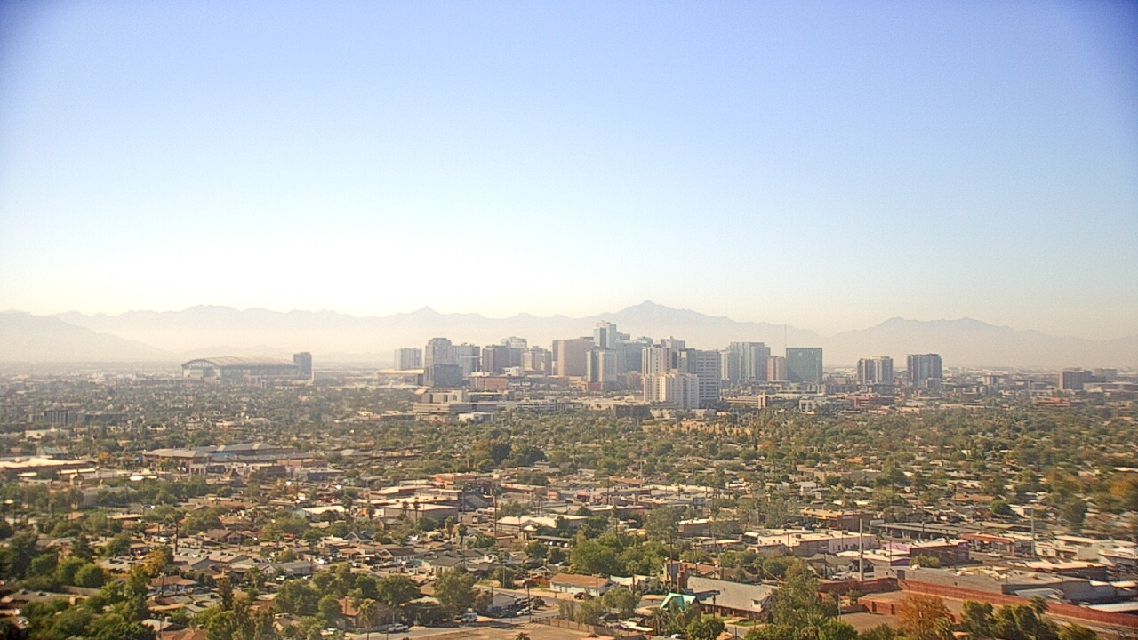 Thumbnail for current weather camera view from Phoenix Children`s Hospital in Phoenix, Arizona