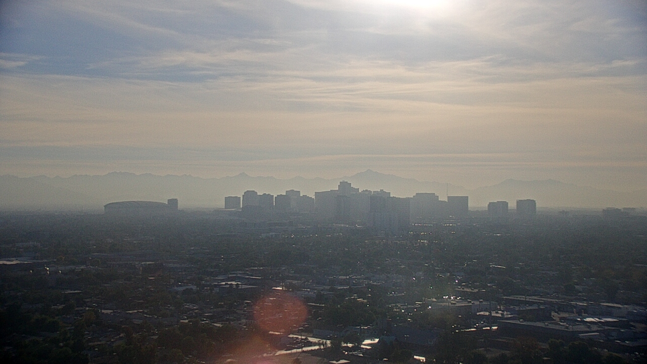 Thumbnail for current weather camera view from Phoenix Children`s Hospital in Phoenix, Arizona