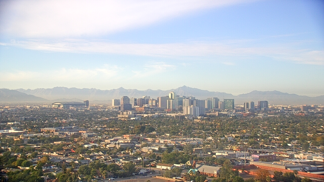 Thumbnail for current weather camera view from Phoenix Children`s Hospital in Phoenix, Arizona