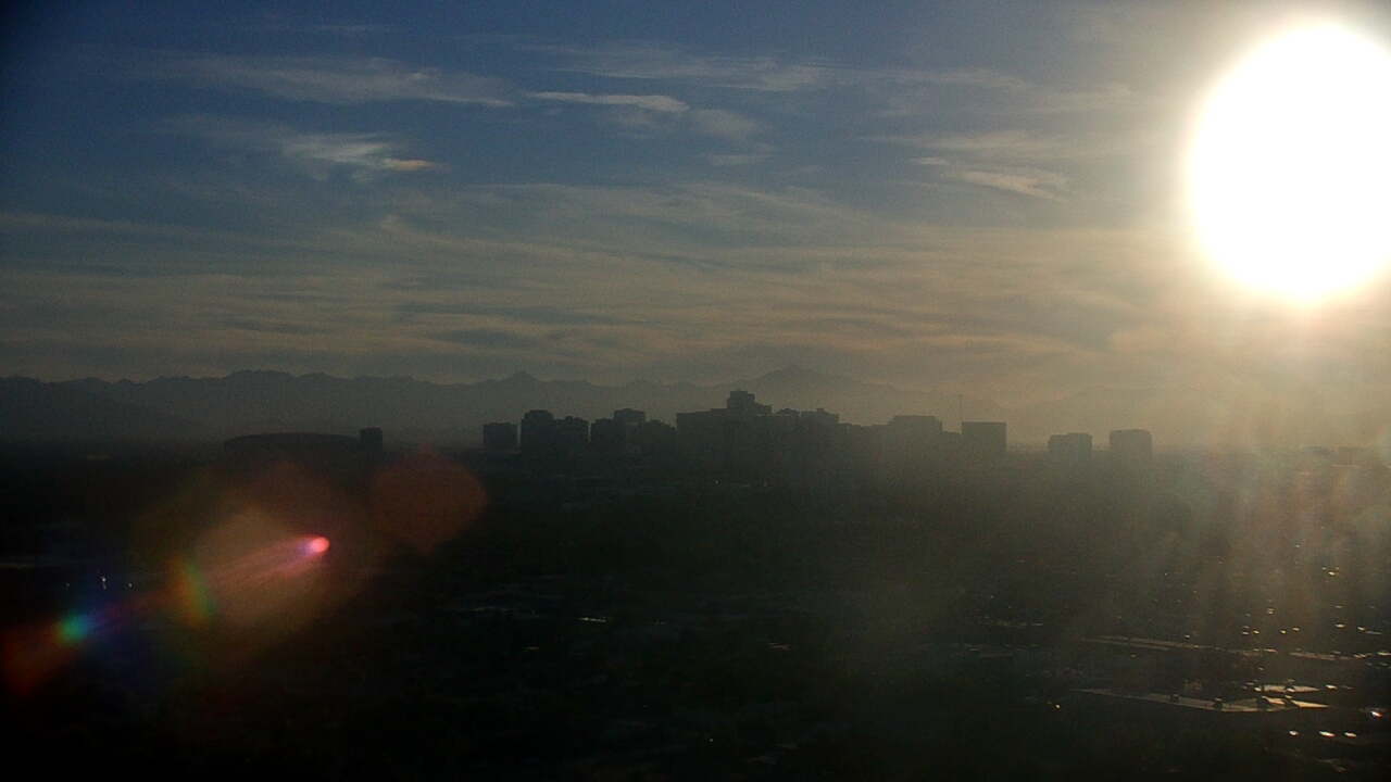 Thumbnail for current weather camera view from Phoenix Children`s Hospital in Phoenix, Arizona