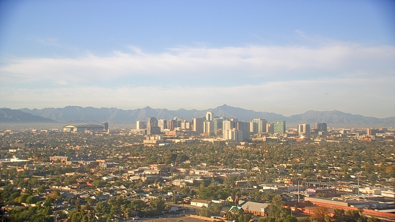 Thumbnail for current weather camera view from Phoenix Children`s Hospital in Phoenix, Arizona