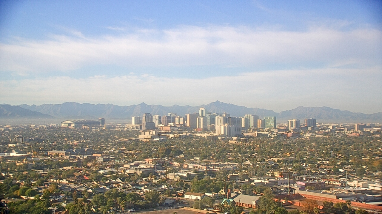 Thumbnail for current weather camera view from Phoenix Children`s Hospital in Phoenix, Arizona