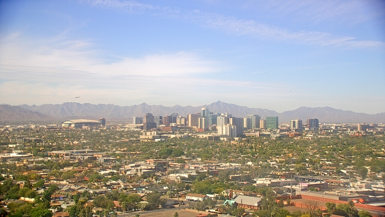 Thumbnail for current weather camera view from Phoenix Children`s Hospital in Phoenix, Arizona