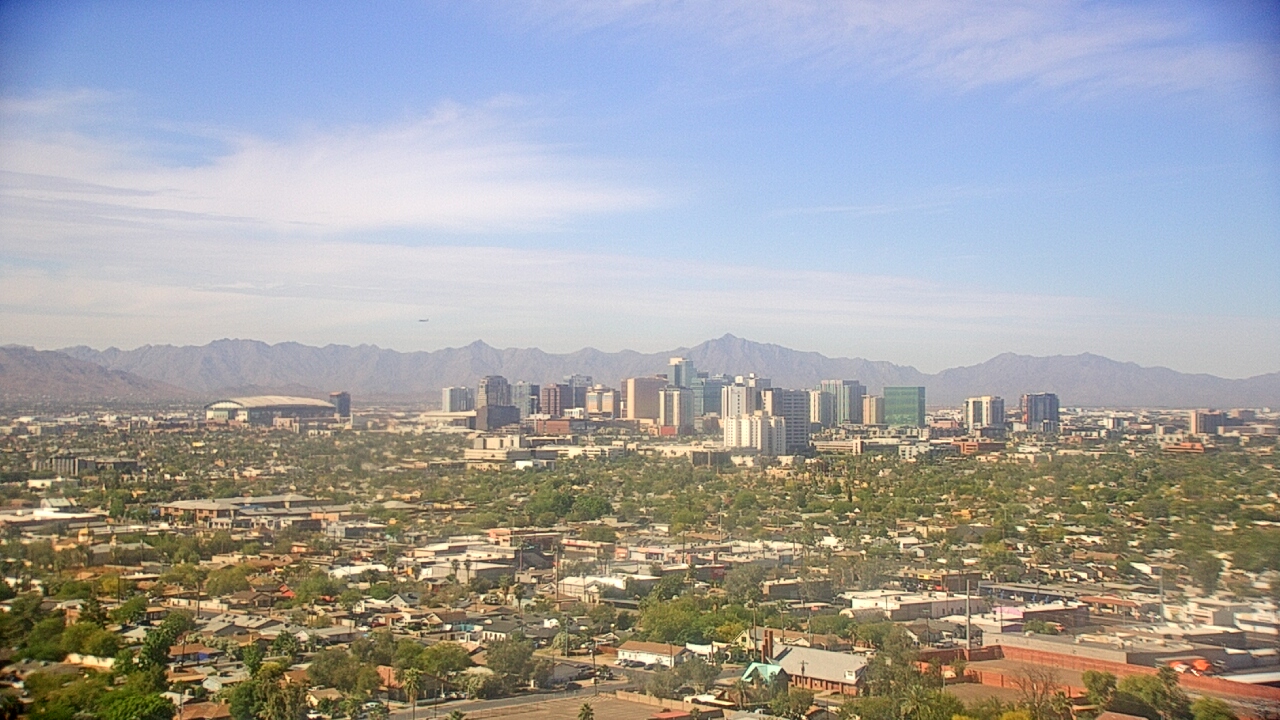 Thumbnail for current weather camera view from Phoenix Children`s Hospital in Phoenix, Arizona