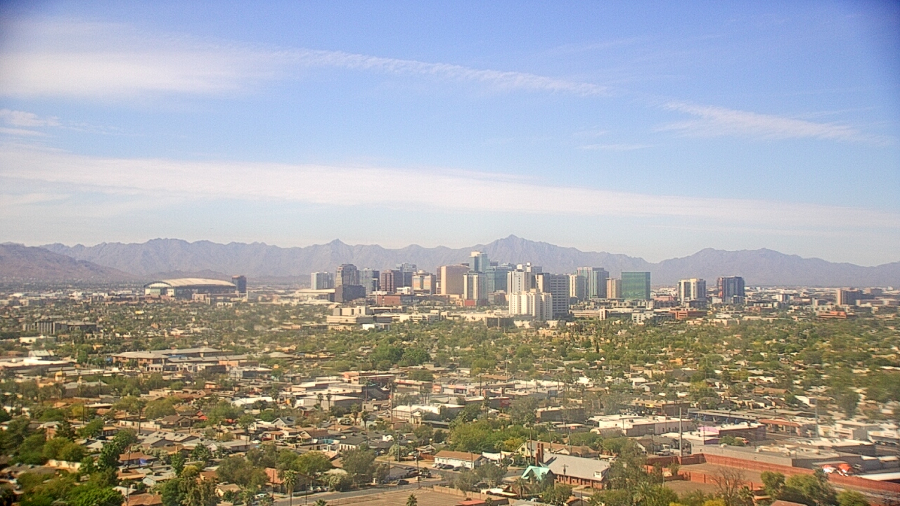 Thumbnail for current weather camera view from Phoenix Children`s Hospital in Phoenix, Arizona