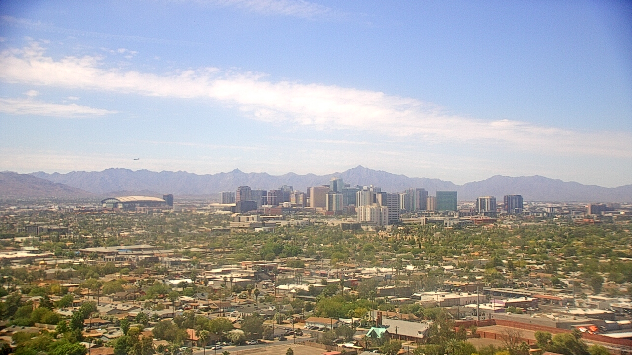 Thumbnail for current weather camera view from Phoenix Children`s Hospital in Phoenix, Arizona