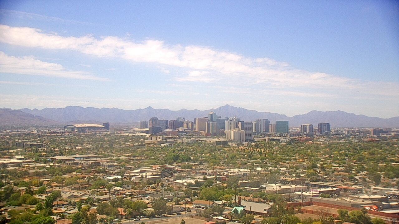 Thumbnail for current weather camera view from Phoenix Children`s Hospital in Phoenix, Arizona