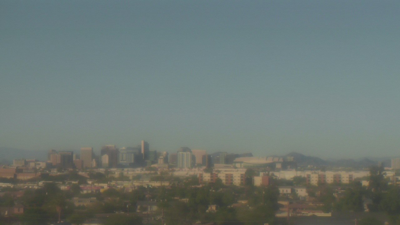 Thumbnail for current weather camera view from South Mountain High School in Phoenix, Arizona