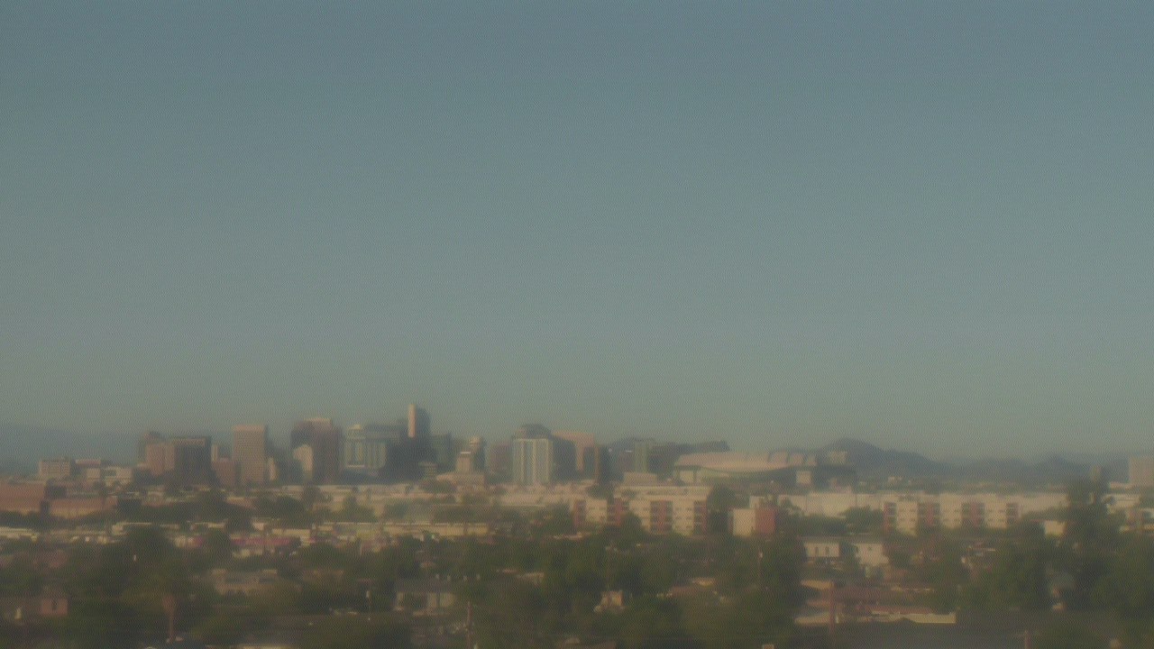 Thumbnail for current weather camera view from South Mountain High School in Phoenix, Arizona