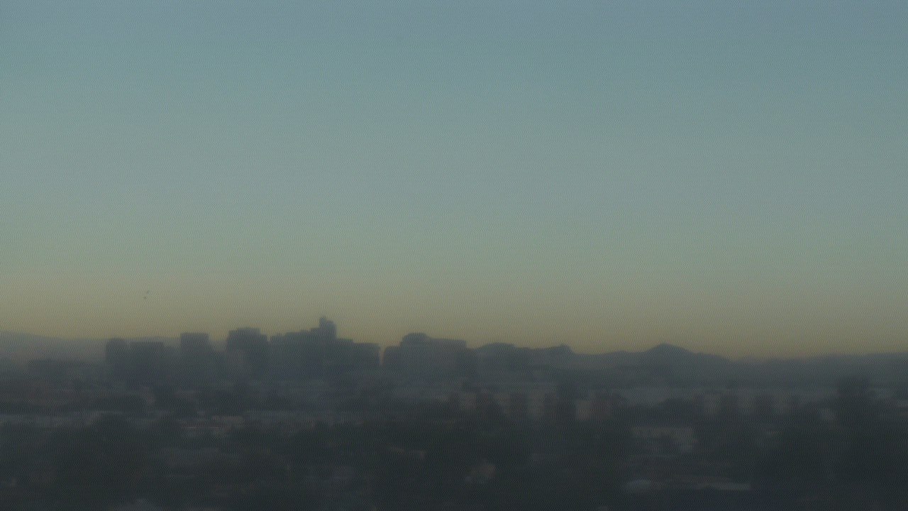 Thumbnail for current weather camera view from South Mountain High School in Phoenix, Arizona