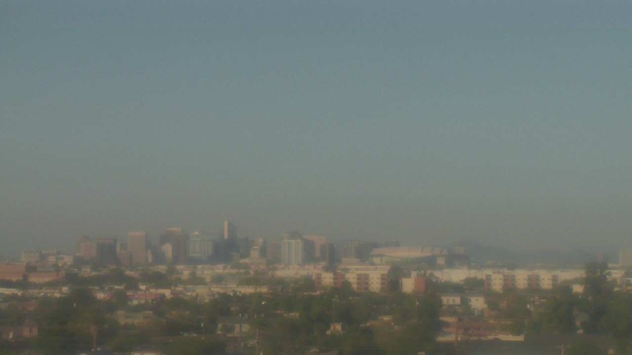 Thumbnail for current weather camera view from South Mountain High School in Phoenix, Arizona