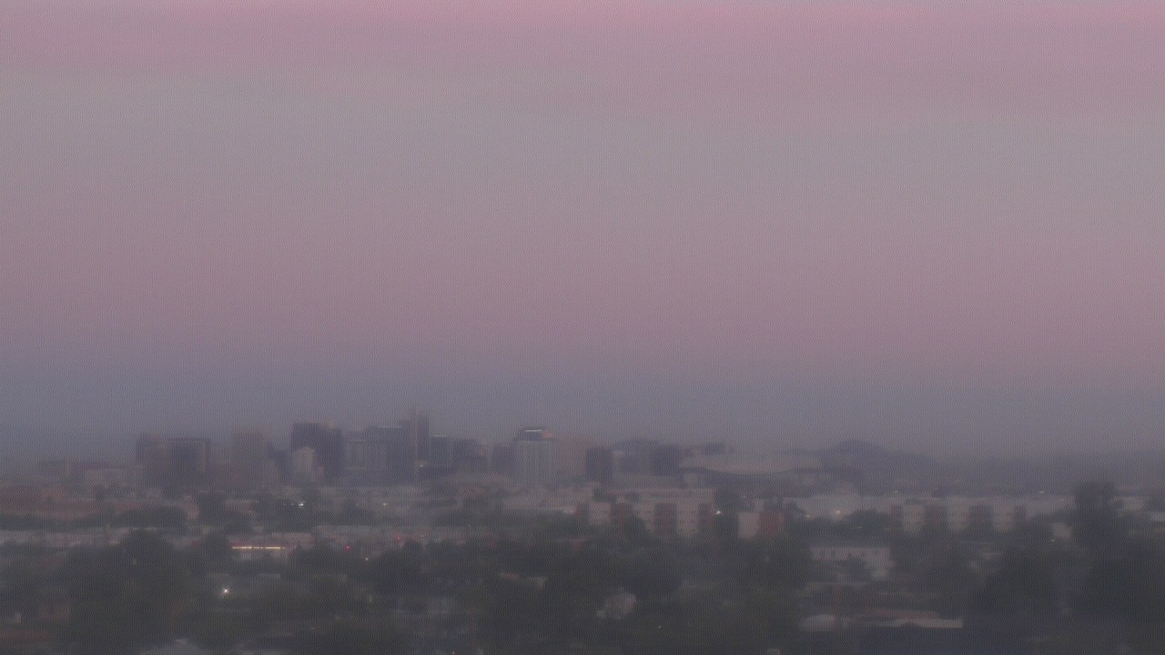 Thumbnail for current weather camera view from South Mountain High School in Phoenix, Arizona