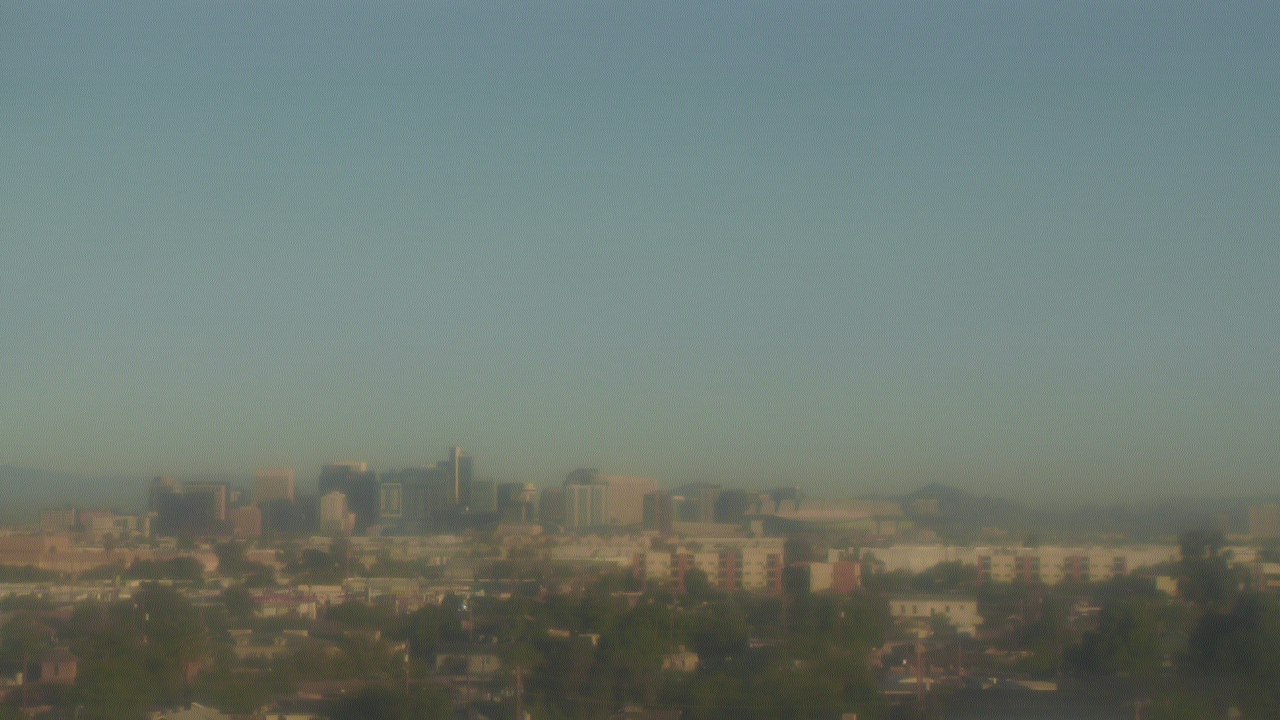 Thumbnail for current weather camera view from South Mountain High School in Phoenix, Arizona