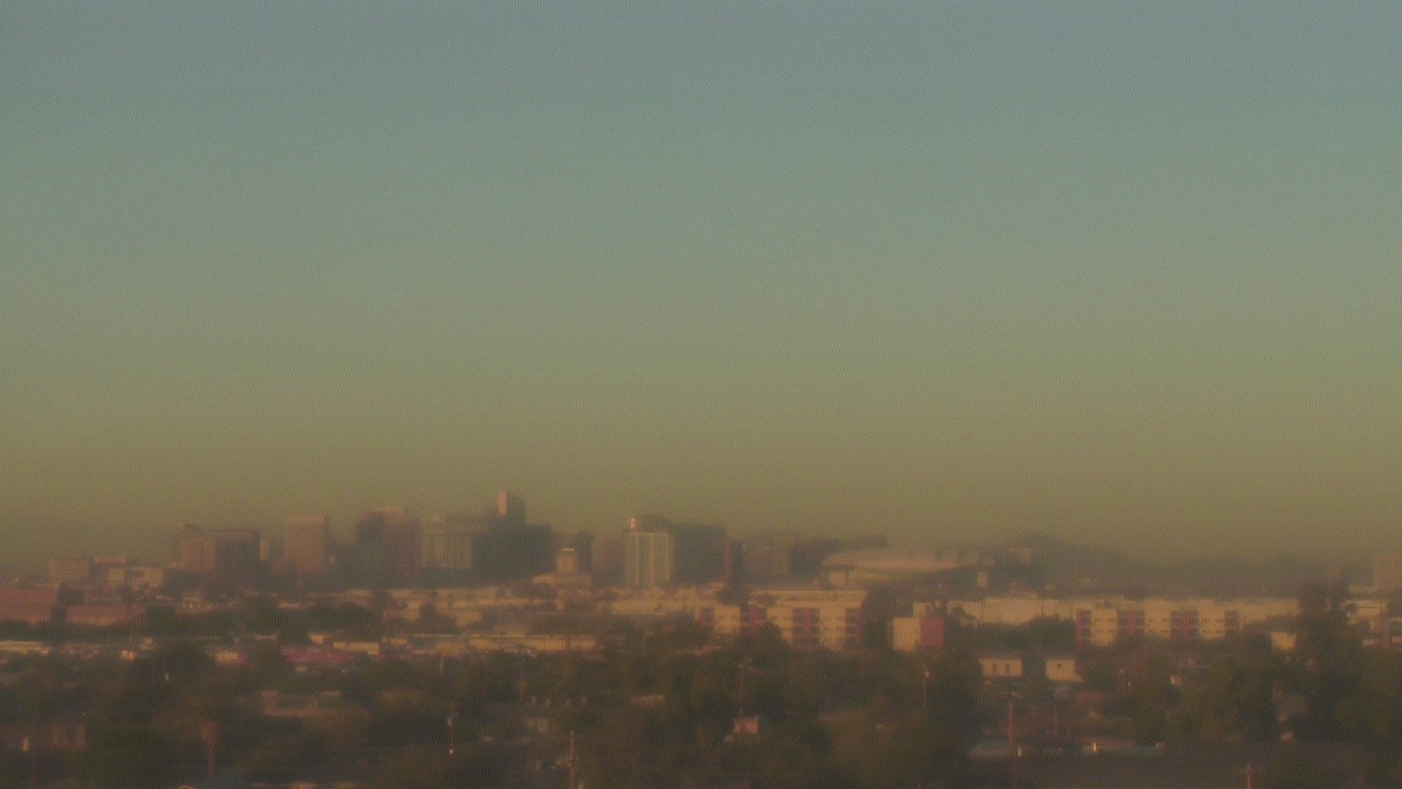 Thumbnail for current weather camera view from South Mountain High School in Phoenix, Arizona