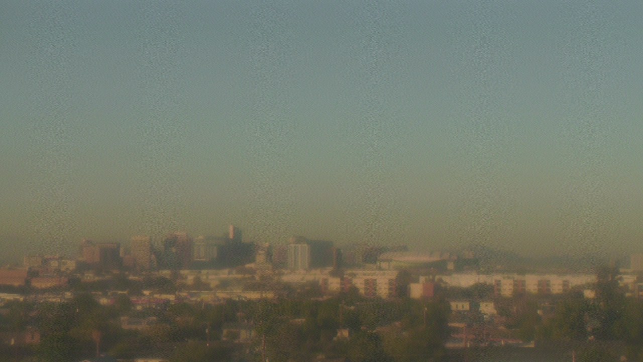 Thumbnail for current weather camera view from South Mountain High School in Phoenix, Arizona