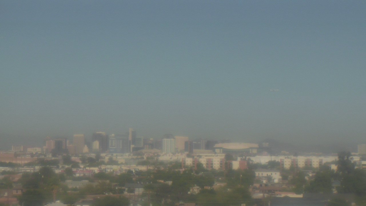 Thumbnail for current weather camera view from South Mountain High School in Phoenix, Arizona