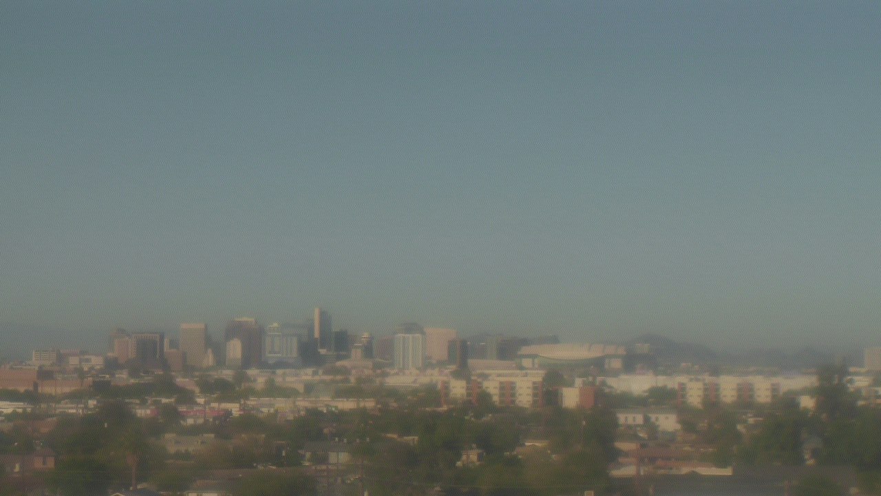 Thumbnail for current weather camera view from South Mountain High School in Phoenix, Arizona