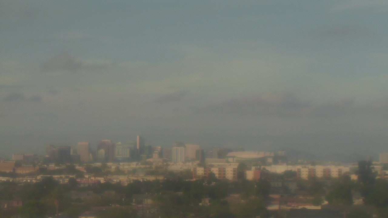 Thumbnail for current weather camera view from South Mountain High School in Phoenix, Arizona