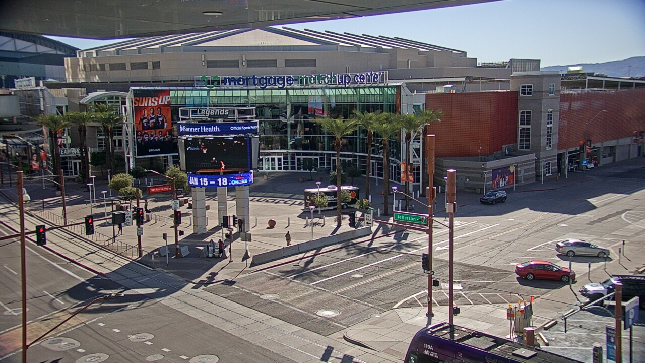 Thumbnail for current weather camera view from Palomar Hotel in Phoenix, Arizona