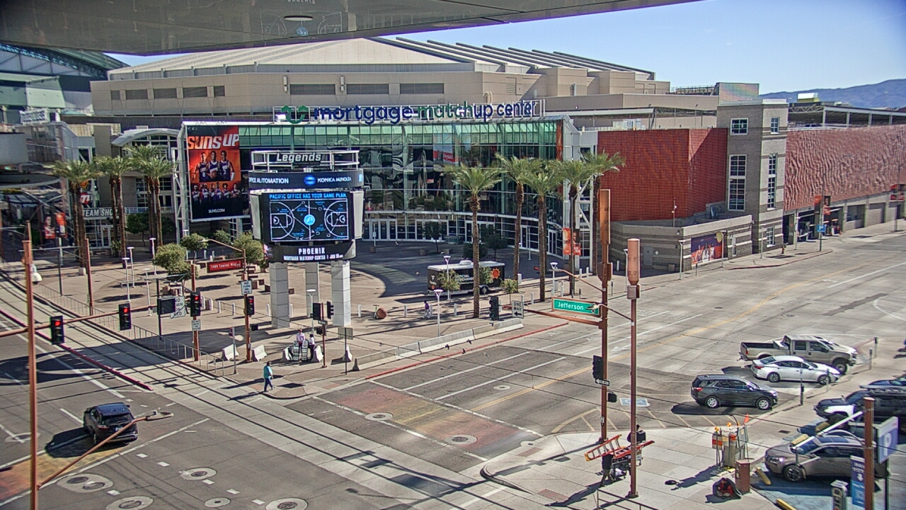 Thumbnail for current weather camera view from Palomar Hotel in Phoenix, Arizona