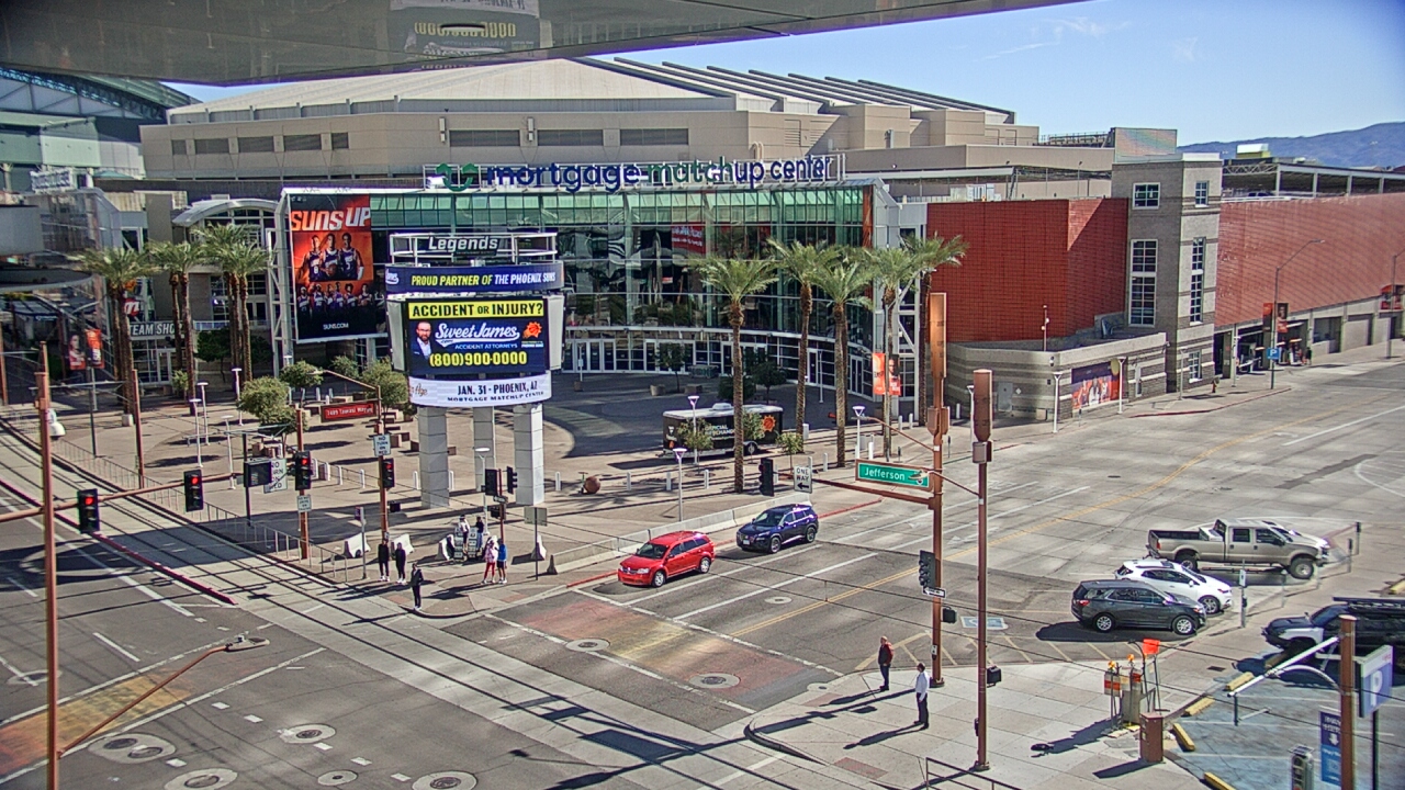 Thumbnail for current weather camera view from Palomar Hotel in Phoenix, Arizona