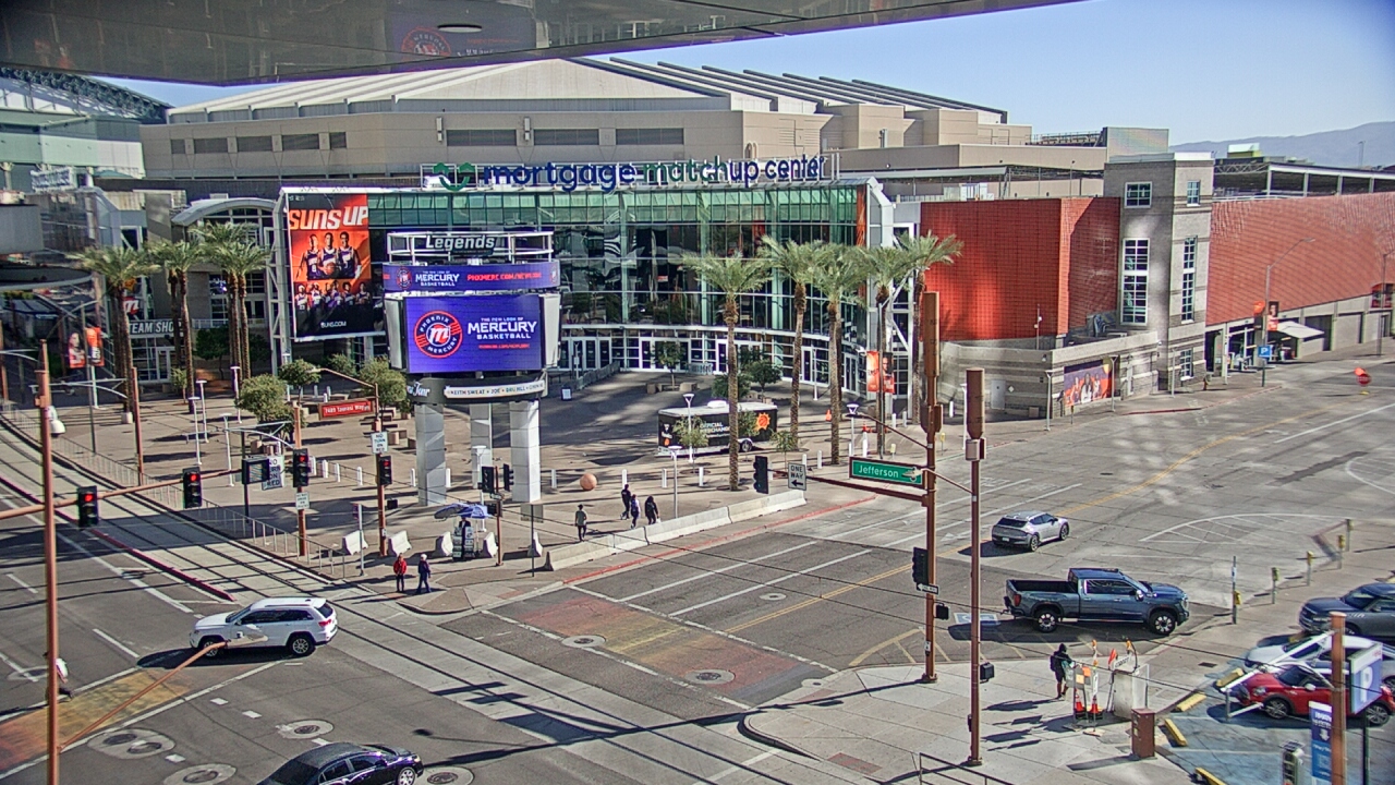 Thumbnail for current weather camera view from Palomar Hotel in Phoenix, Arizona